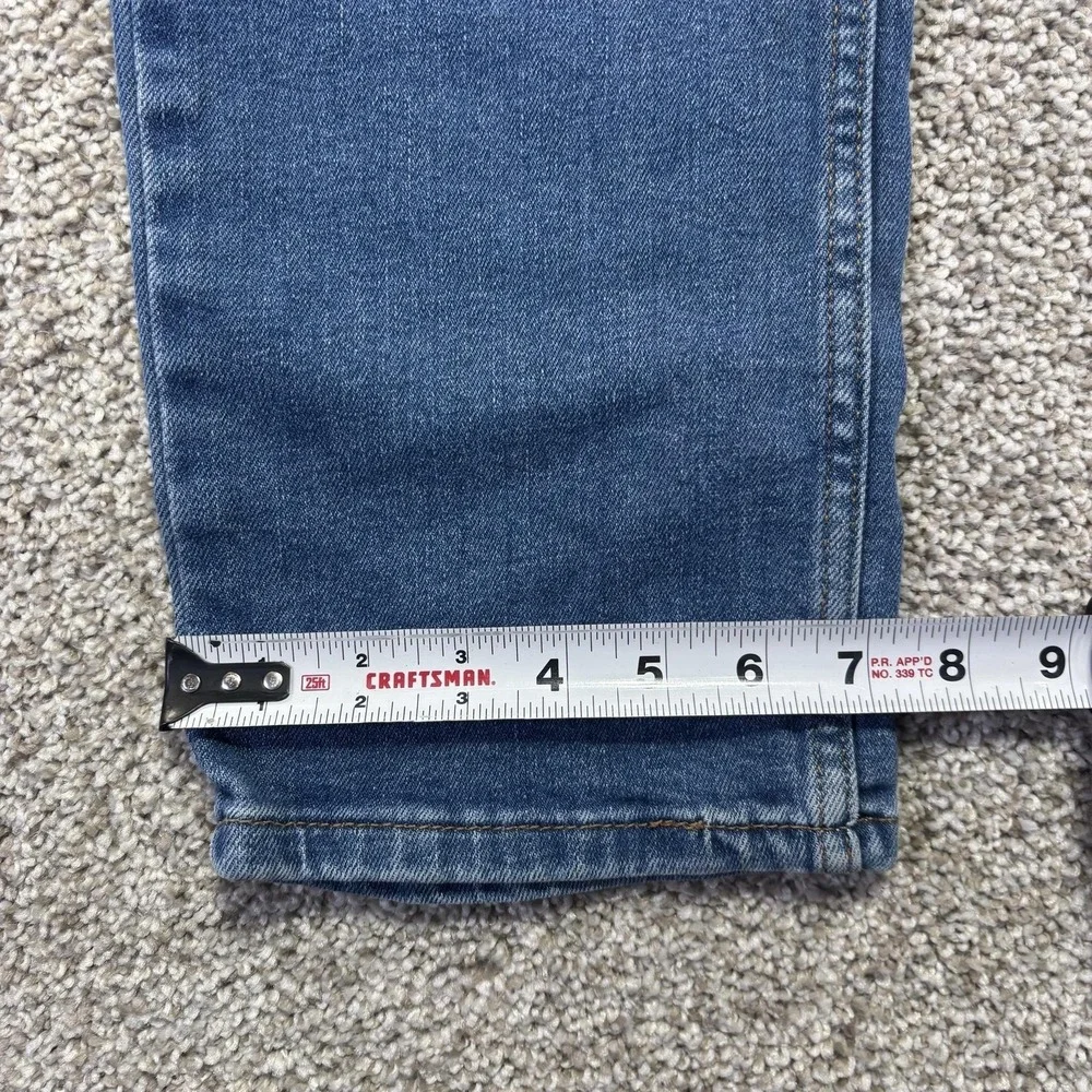 Levis 511 Slim Straight Jeans Mens 34x36 Medium Wash Blue Stretch 04511-3920